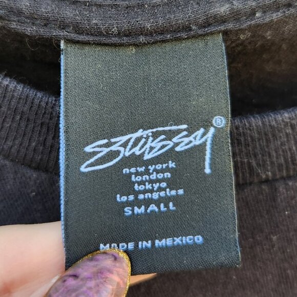 Vintage STUSSY No. 4 Tee - Picture 4 of 5